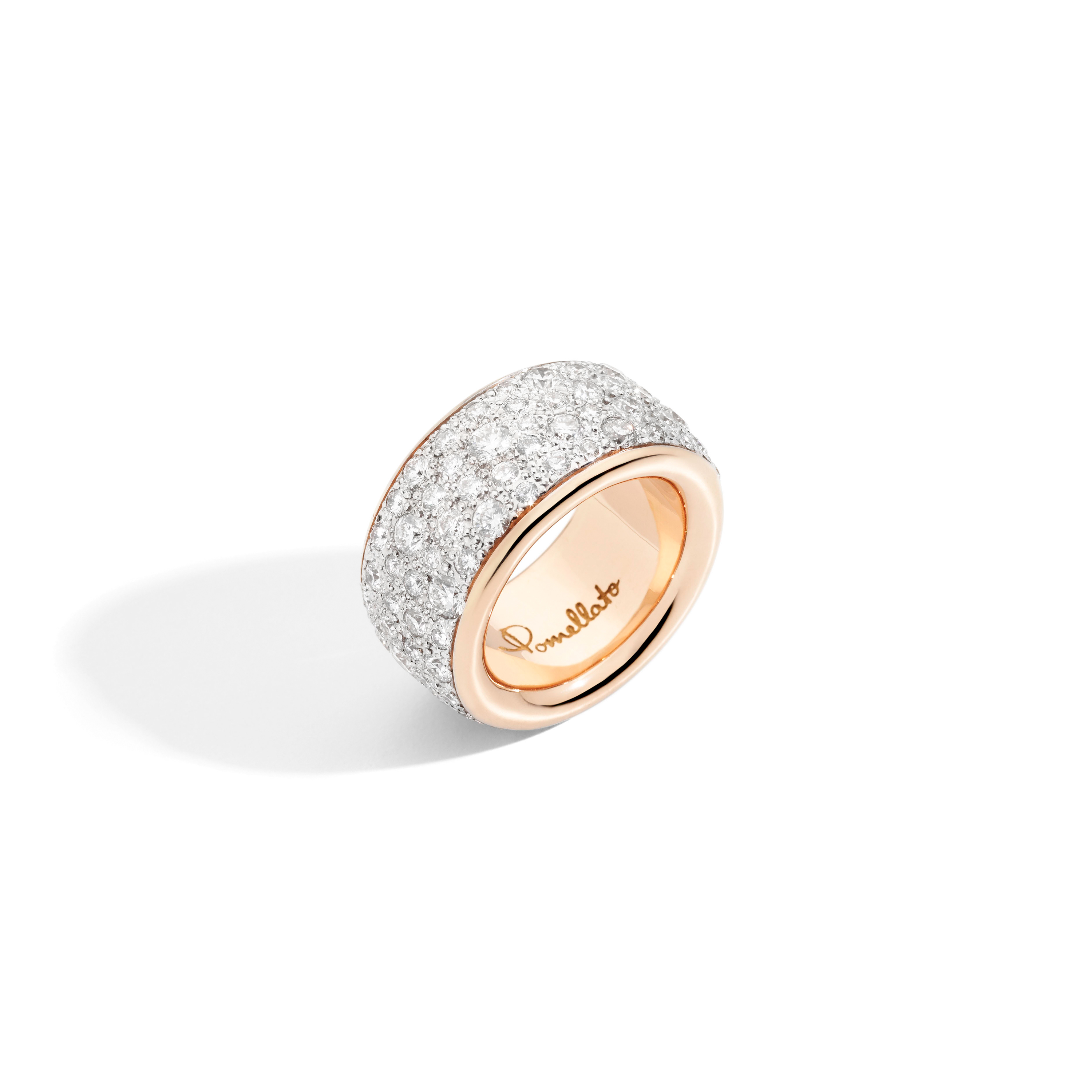 Ster voor Toeschouwer Iconica Maxi ring met witte diamanten - Pomellato - Jewels - Steltman  Juweliers